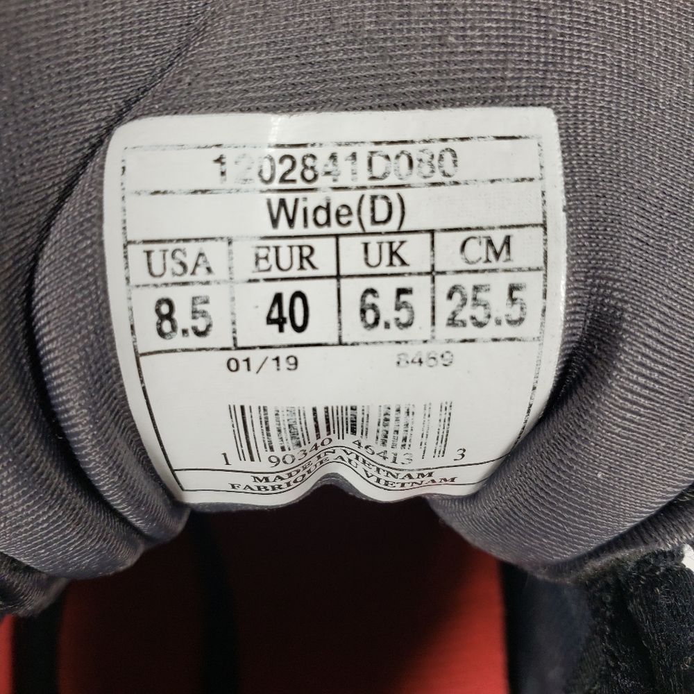 Brooks Adrenaline GTS 19 Womens Running Shoes Size 8.5 Black Purple 1202841D080 - Picture 7 of 7